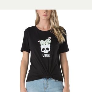 Vans Cactus Skull boyfriend tee